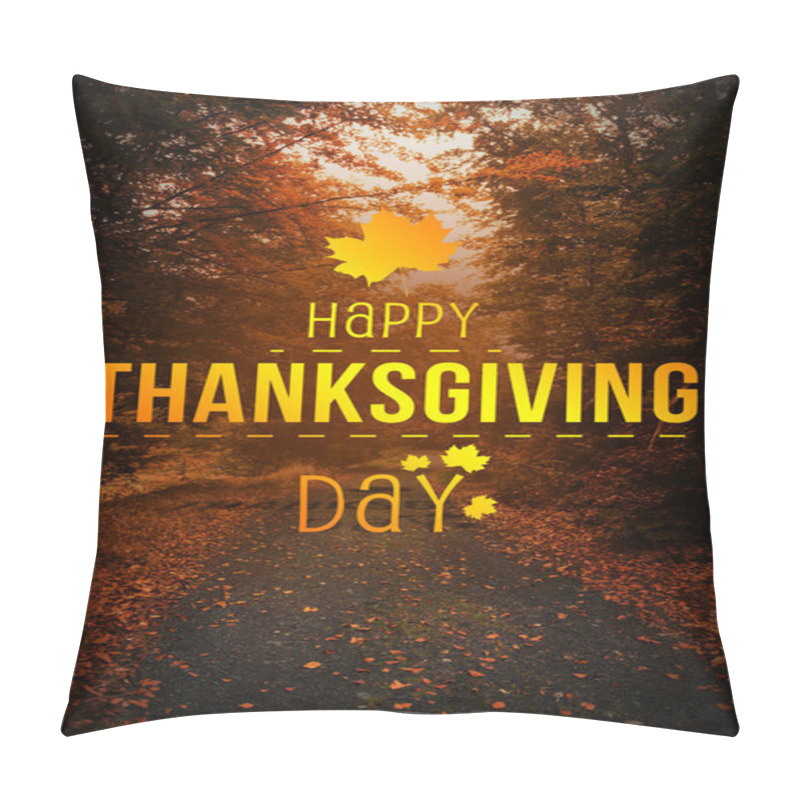 Personality  Happy Thanksgiving Day Pillow Covers