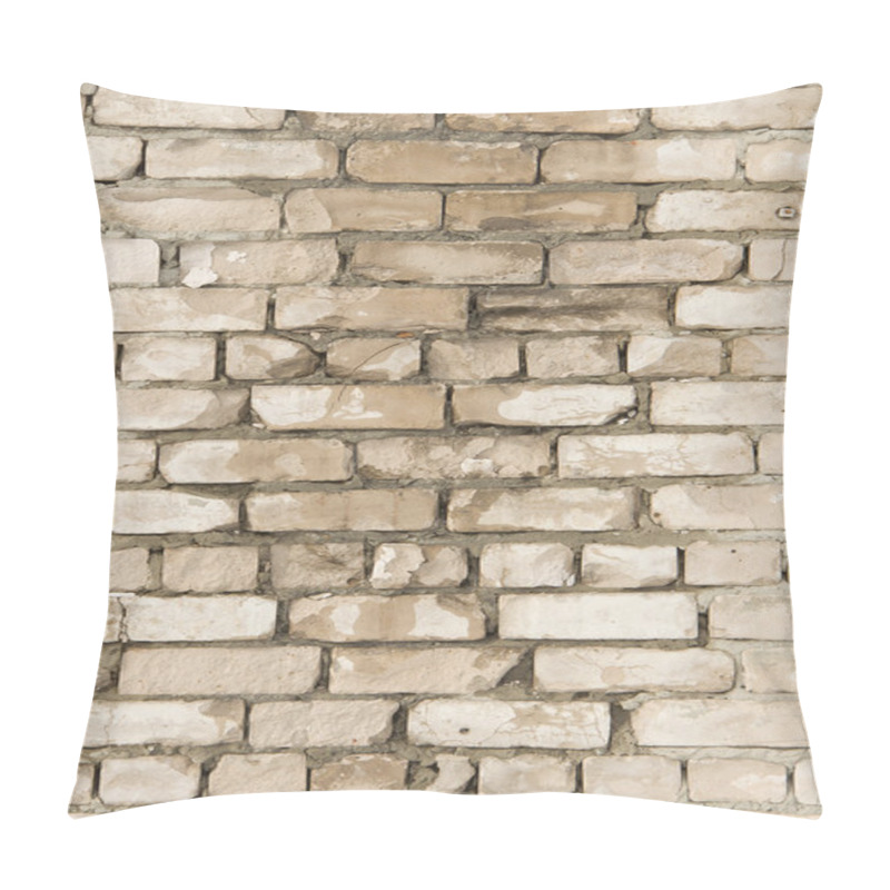 Personality  Wet Brick Wall. Pillow Covers