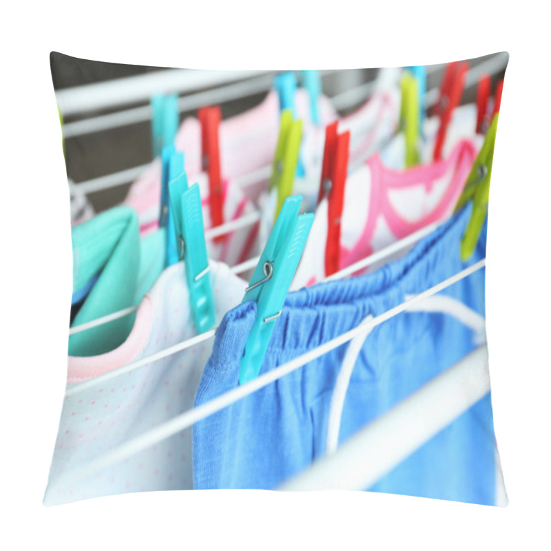 Personality  Drying Baby Clothes Pillow Covers