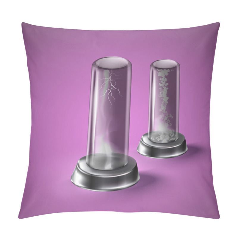 Personality  Illustration Of Laboratory Equipment Pillow Covers