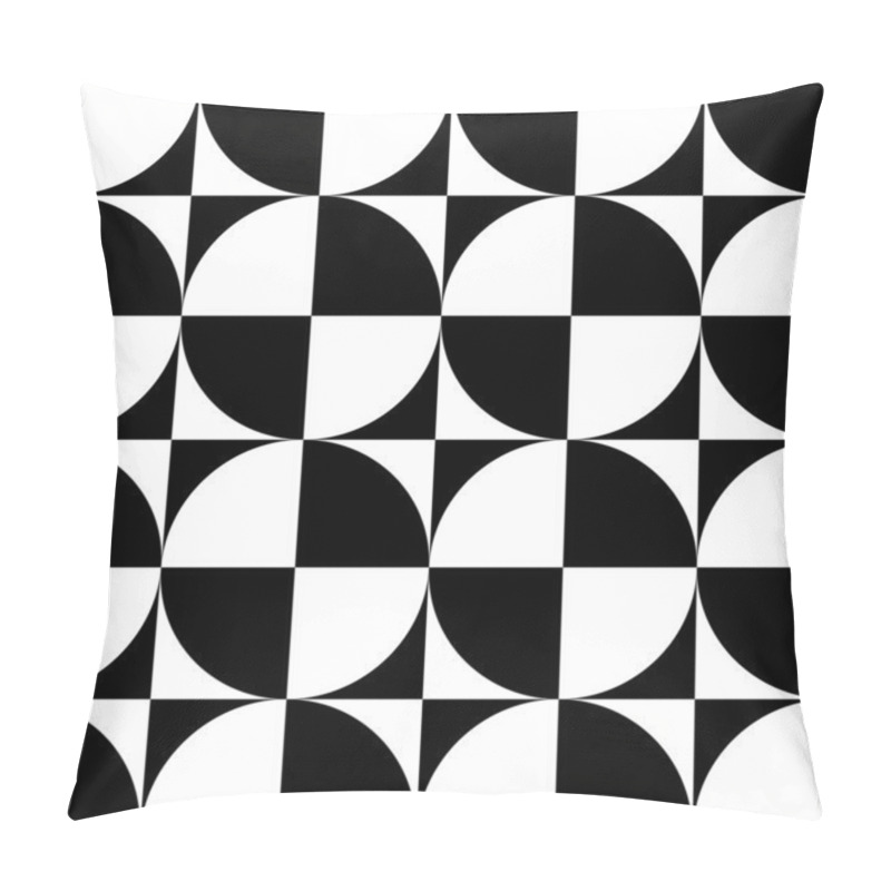 Personality  Seamless Circles Pattern Pillow Covers