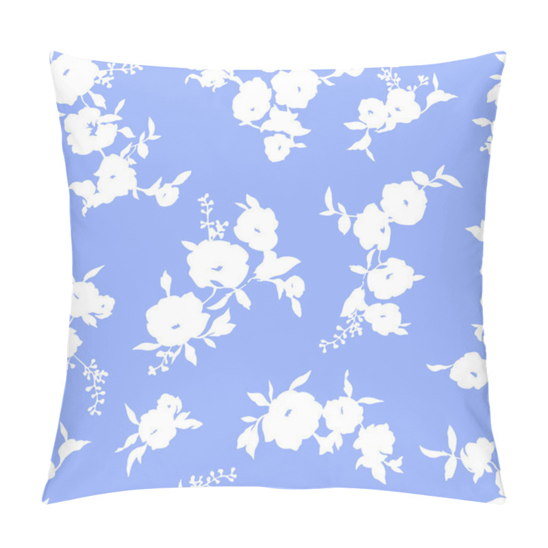 Personality  Flower Illustration Pattern Pillow Covers