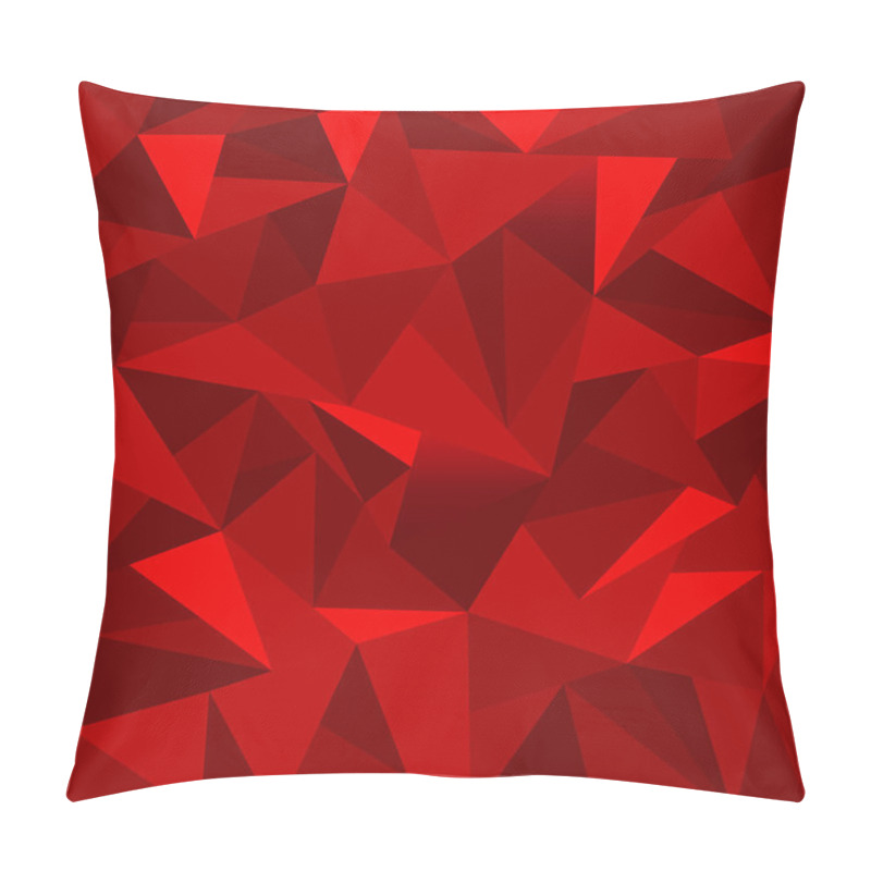 Personality  Poligon Geometric Gradient Background Pillow Covers