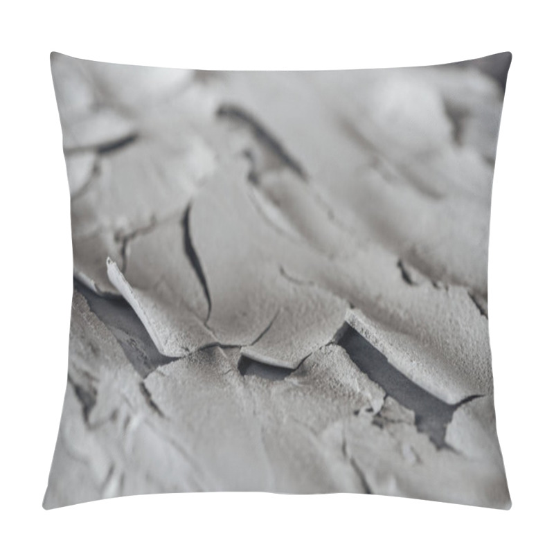 Personality  Cracked Infertile Ground Surface, Global Warming Concept Pillow Covers