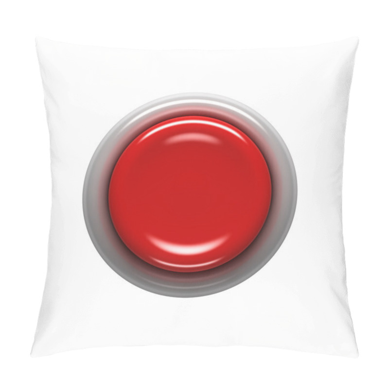 Personality  Red Button Pillow Covers