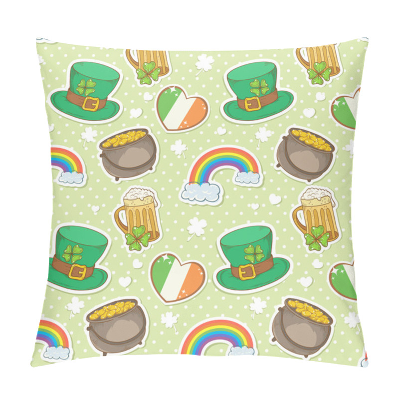 Personality  Saint Patrick Pillow Covers