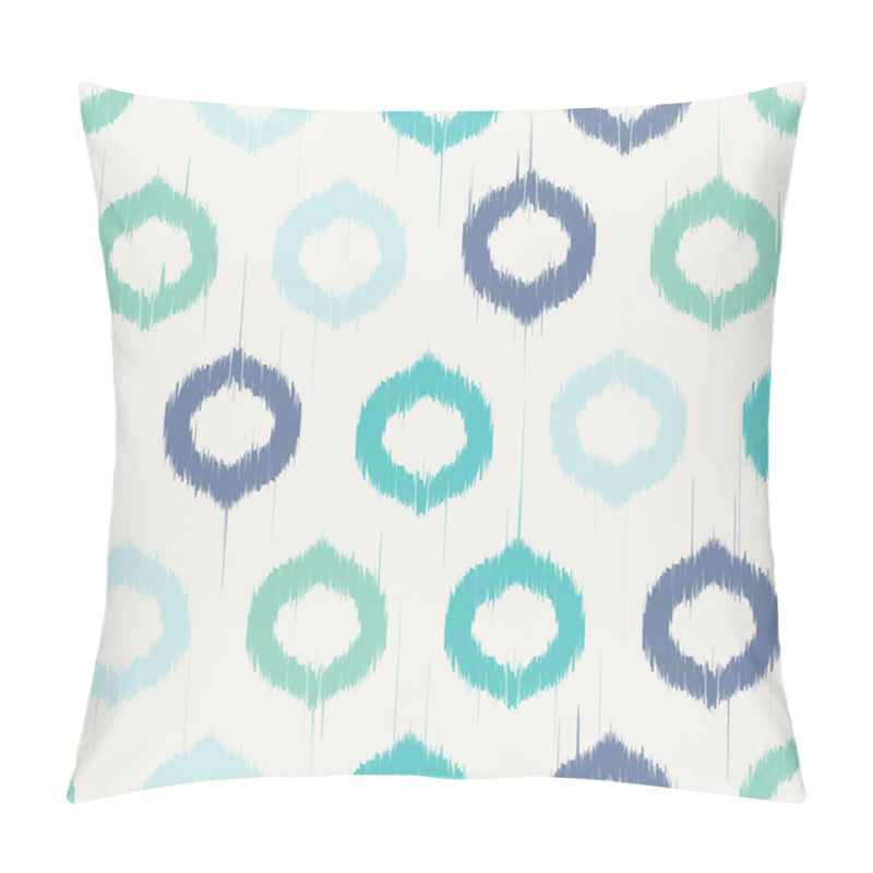 Personality  Vector Seamless Ikat Pattern Pillow Covers