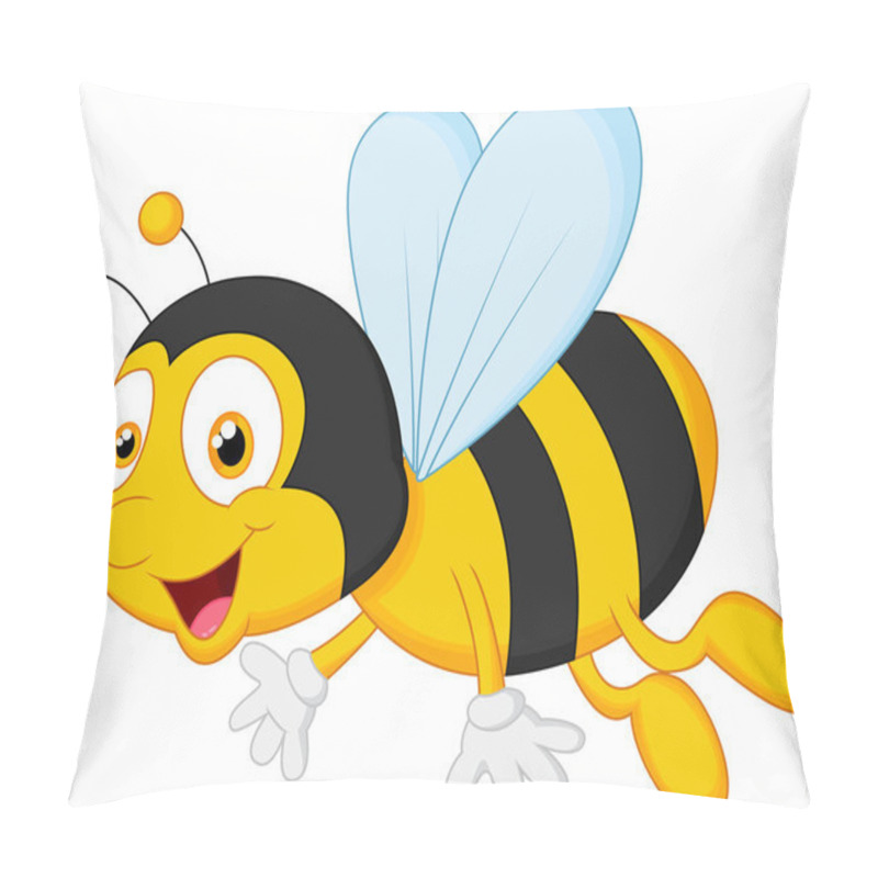 Personality  Bee Flying Pillow Covers