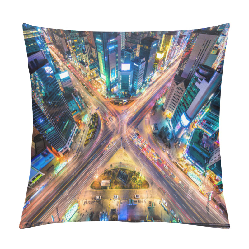 Personality  Seoul From Above Pillow Covers