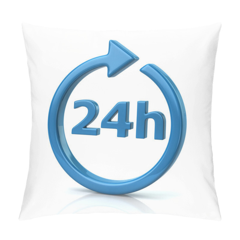 Personality  24 Hours Service Icon Pillow Covers