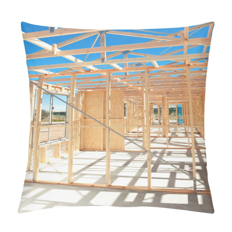 Personality  New Home Construction Framing Pillow Covers