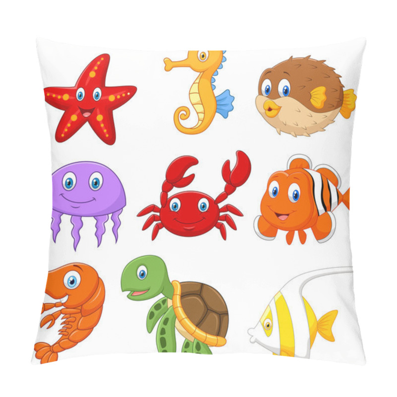 Personality  Cartoon Fish Collection Set Pillow Covers