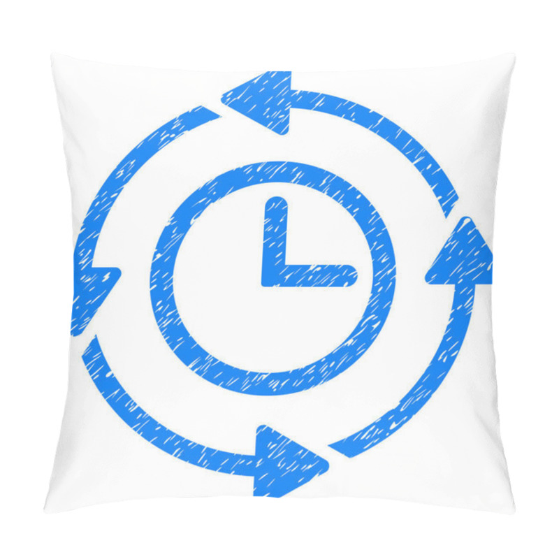 Personality  Wayback Clock Grunge Icon Pillow Covers