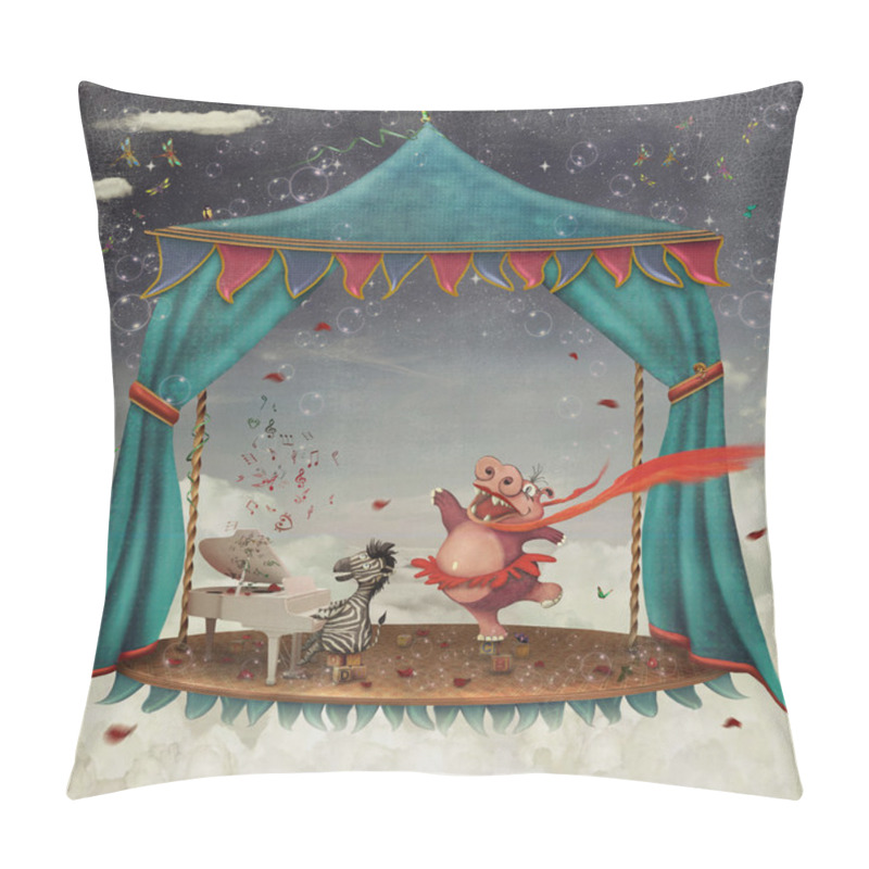 Personality  Circus Pillow Covers