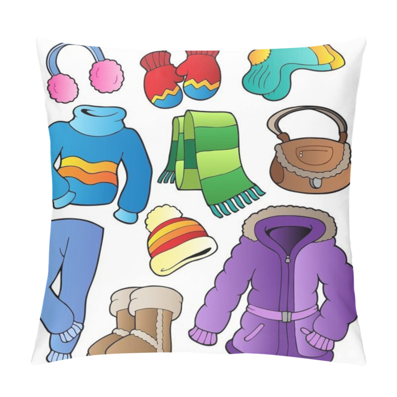 Personality  Winter Apparel Collection 1 Pillow Covers