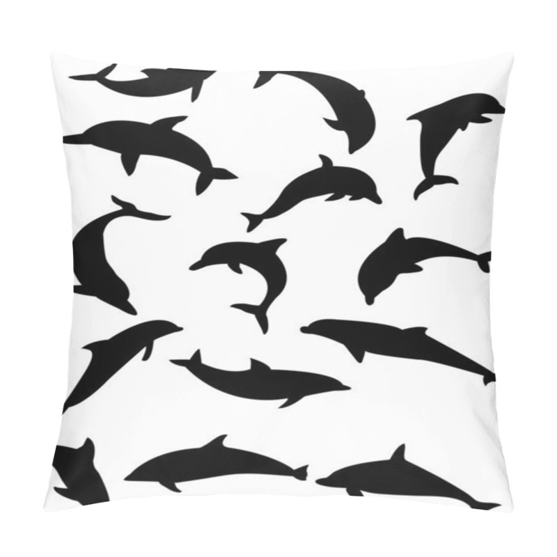 Personality  Dolphins Pillow Covers