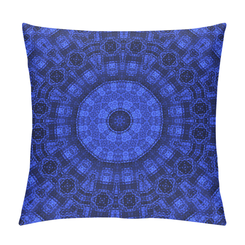 Personality  Blue Abstract Pattern Pillow Covers