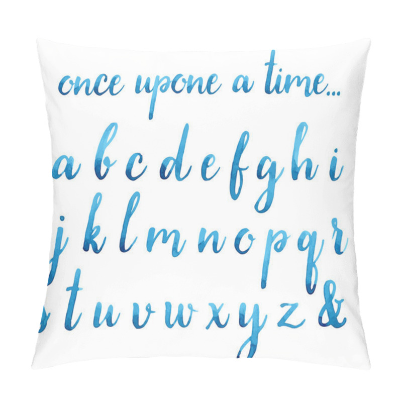 Personality  Hand Drawn Alphabet Font Pillow Covers