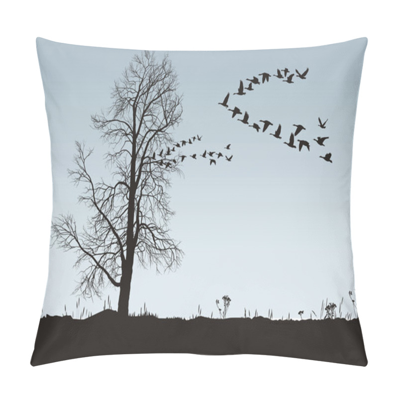 Personality  Chestnut And Wild Geese Pillow Covers