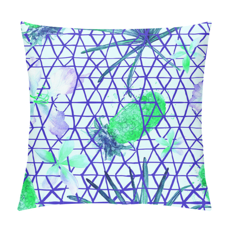 Personality  Exotic Geometry Seamless Pattern. Pillow Covers