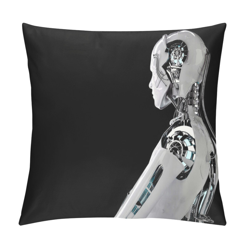 Personality  Robot Android Men Pillow Covers