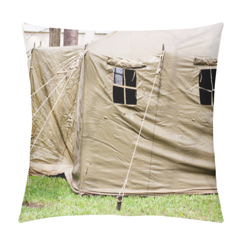 Personality  Army, Military Tent. Pillow Covers