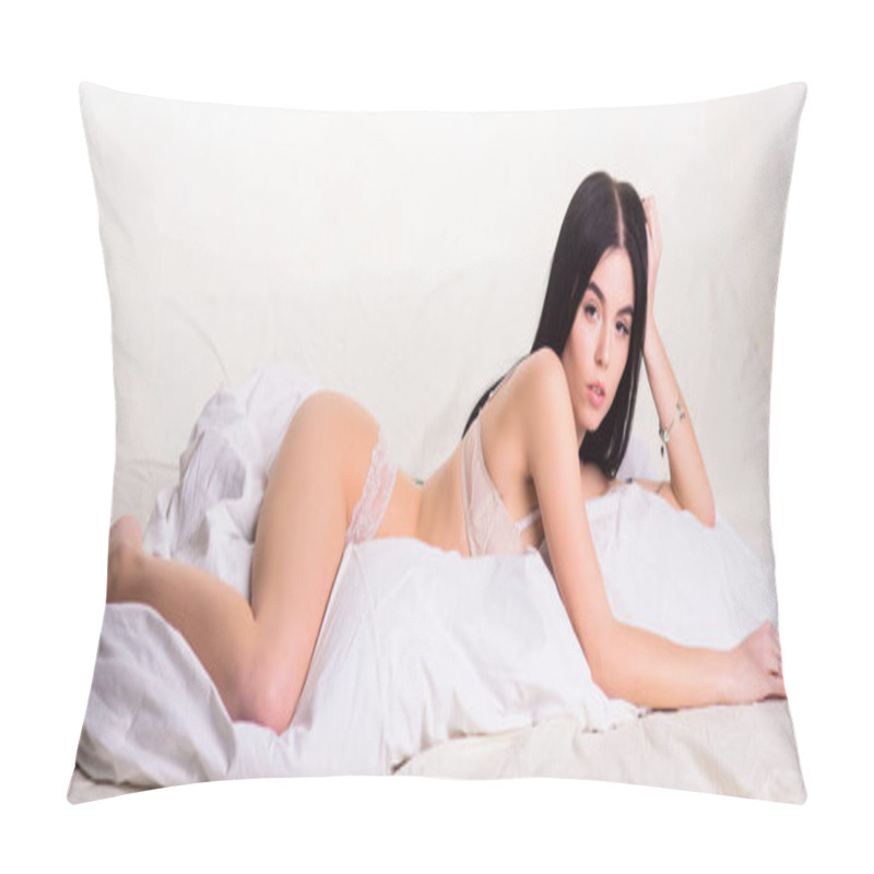 Personality  Desire And Temptation. Full Of Desire. Temptation Concept. Temptation In My Heart. Leading You Into Temptation. Desire Is The Energy Force. Feel The Desire. Sexy Woman With Perfect Body In Bed Pillow Covers