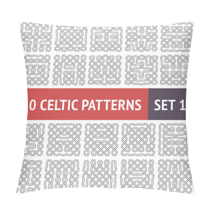 Personality  Celtic Patterns Set Pillow Covers