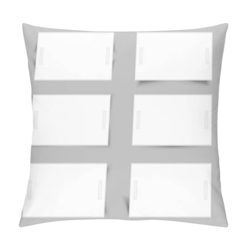 Personality  Set Of Web Slider Banners Design. Pillow Covers