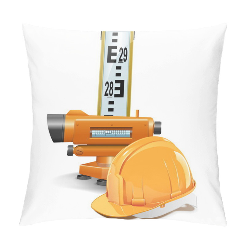 Personality  Vector Surveying Concept Pillow Covers