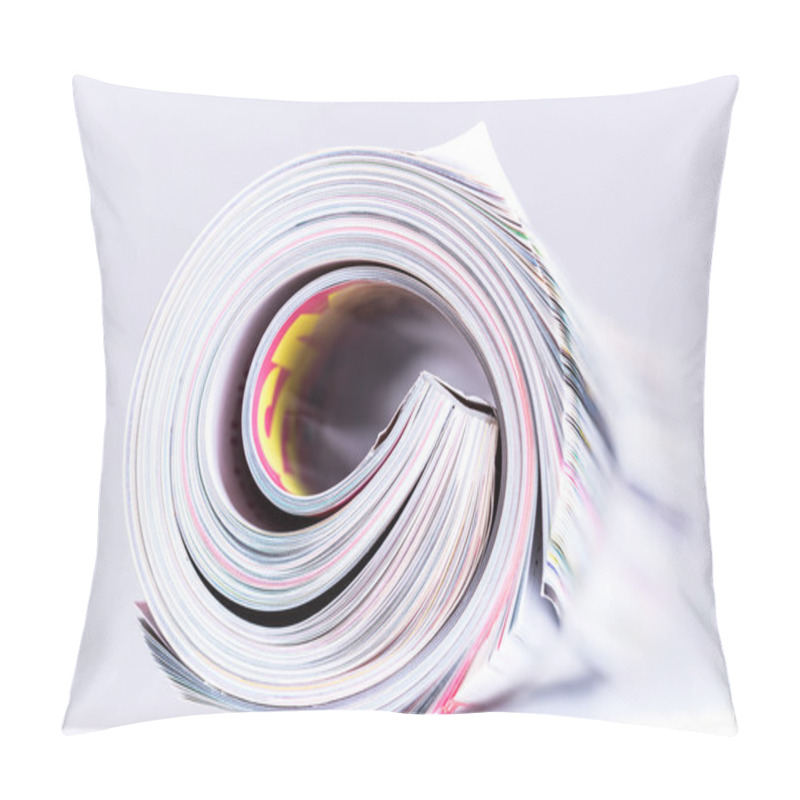 Personality  Stack Of Magazines Pillow Covers