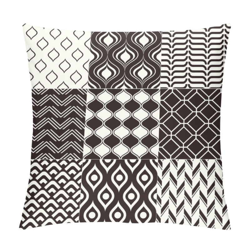 Personality  Set Of Elegant Patterns Pillow Covers