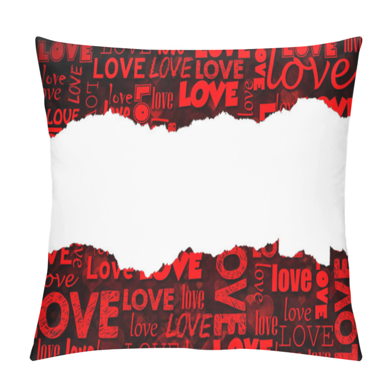 Personality  Abstract Love Background Pillow Covers