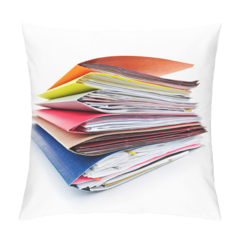 Personality  Folders With Documents Pillow Covers