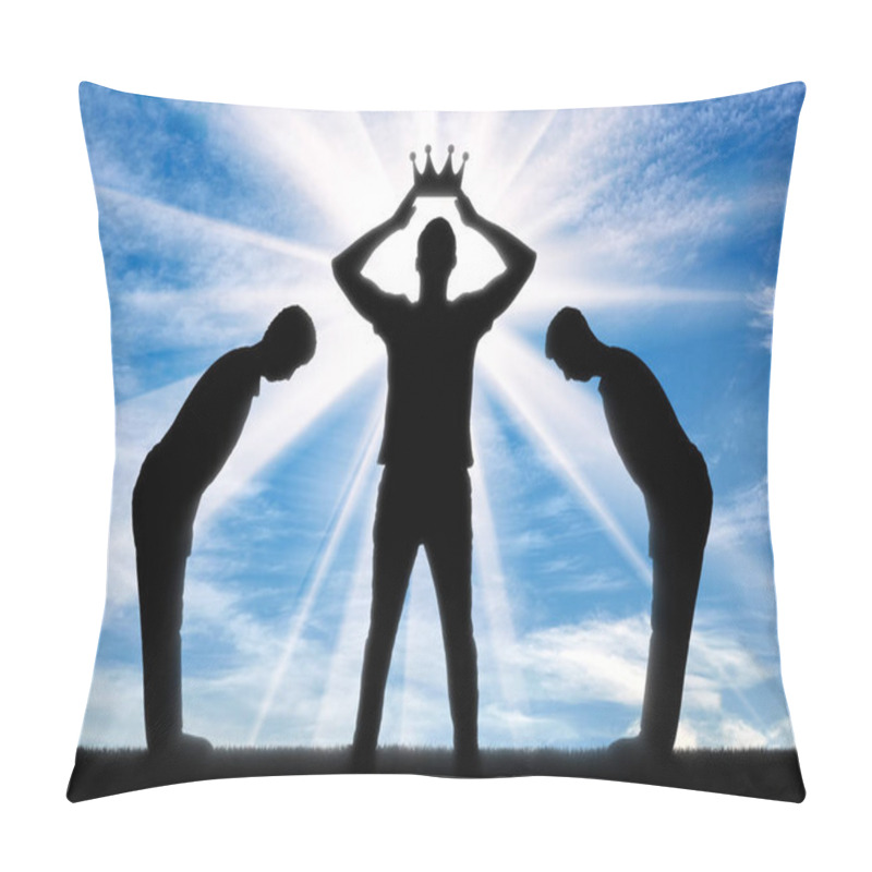 Personality  Concept Of Selfishness And Narcissistic Pillow Covers