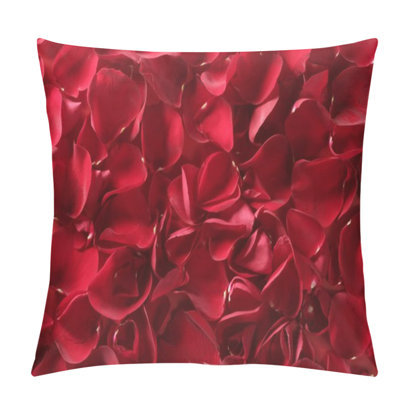 Personality  Red Rose Petals Texture Background Pillow Covers