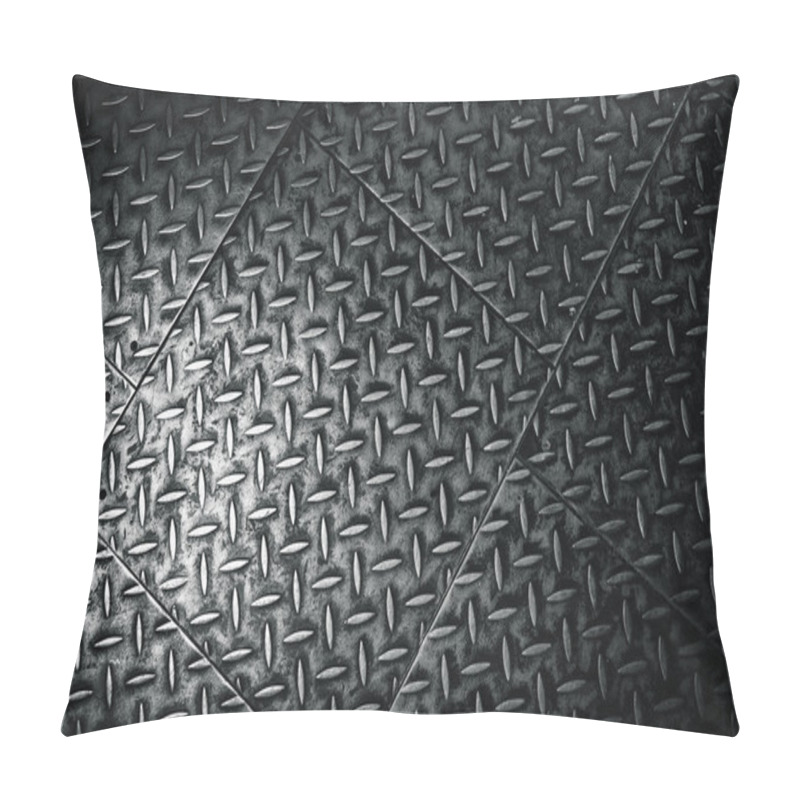 Personality  Dark Metal Tiles. Pillow Covers