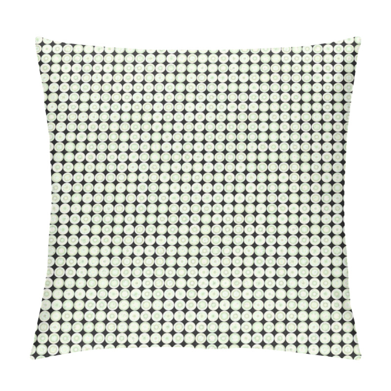 Personality  Abstract Geometric Pattern, Generative Computational Art Illustration  Pillow Covers