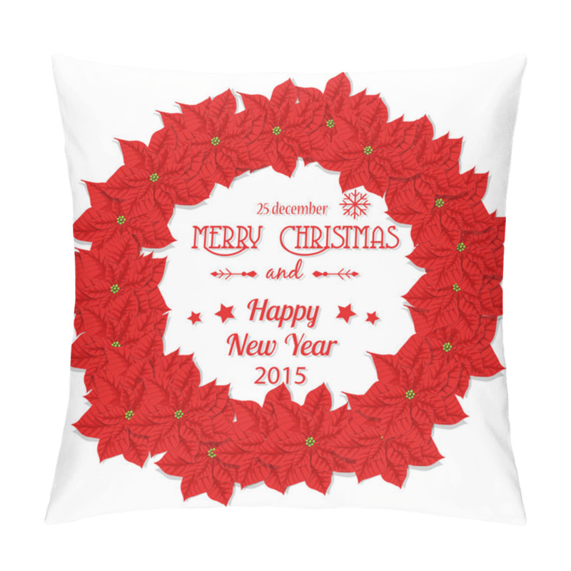 Personality   Christmas Wreath Pillow Covers