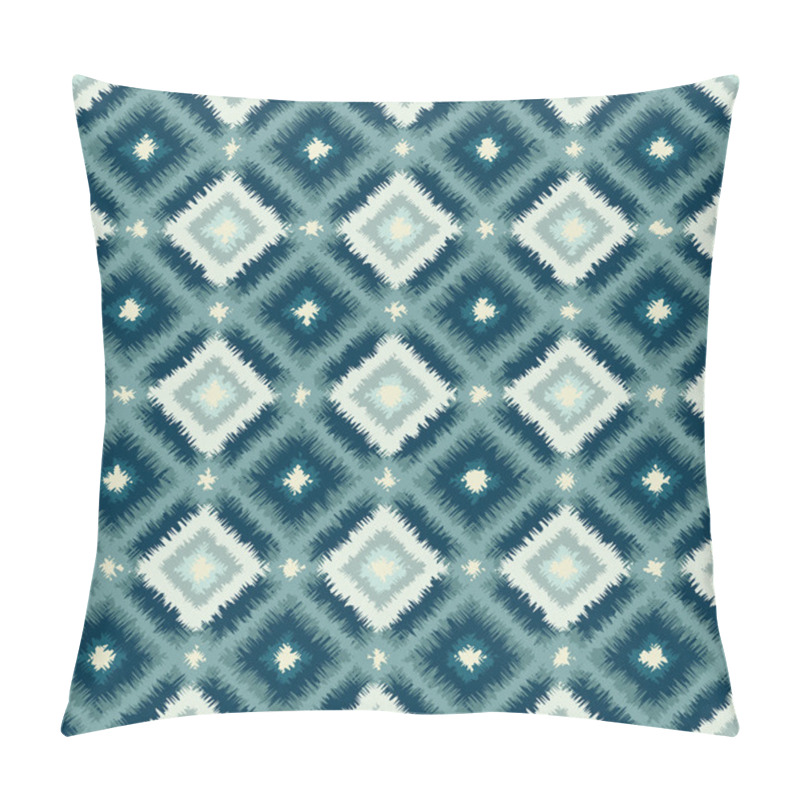 Personality  Ethnic Rhombus Tribal Seamless Pattern Pillow Covers