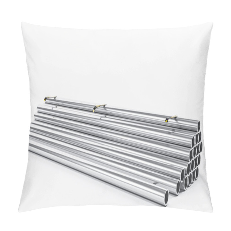 Personality  Stainless Steel Pipes Pillow Covers