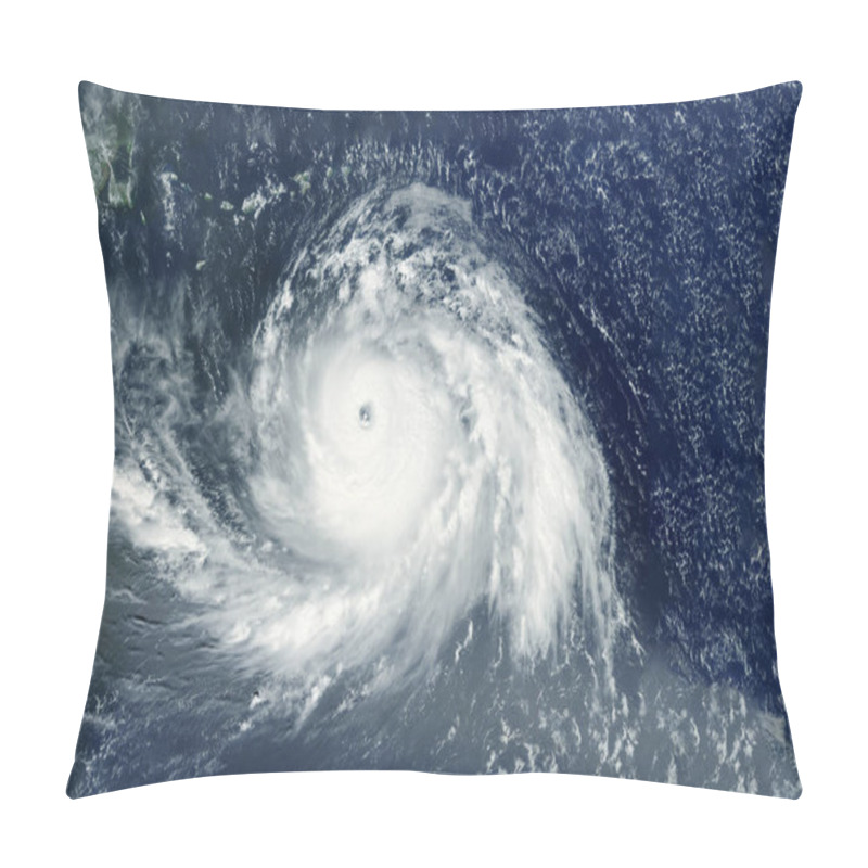 Personality  Hurricane, Tornado From Space. Elements Of This Image Furnished By NASA. High Quality Photo Pillow Covers