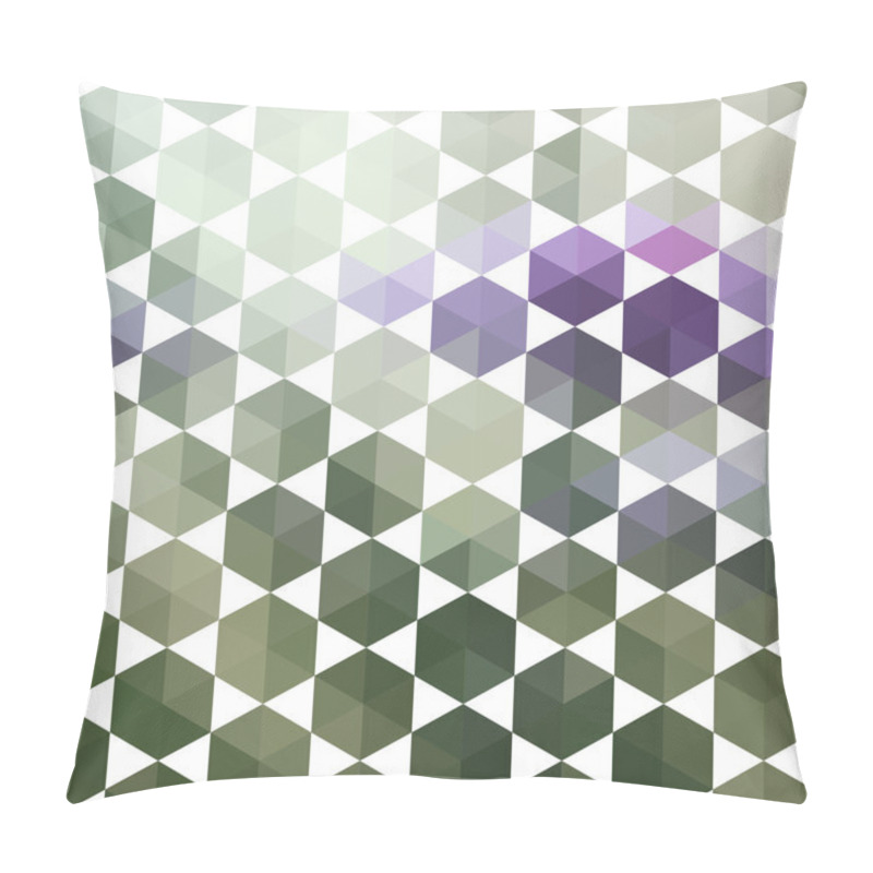 Personality  Retro Pattern Of Geometric Hexagon Shapes Pillow Covers