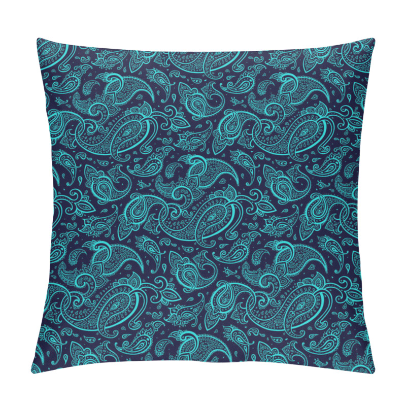 Personality  Paisley Ethnic Ornament. Pillow Covers