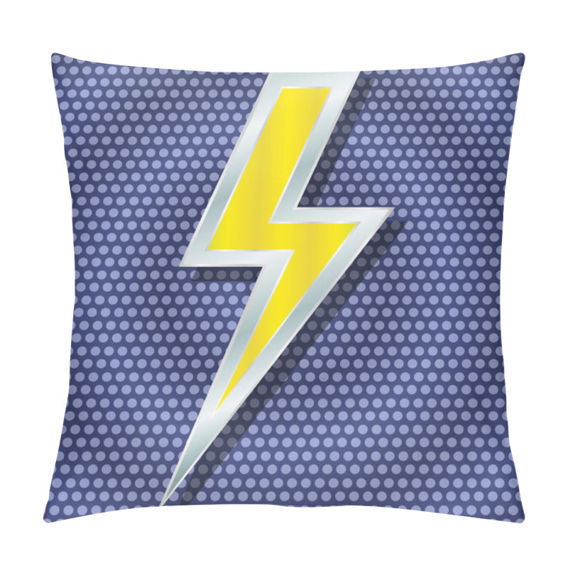 Personality  Vector Lightning For Your Design Pillow Covers