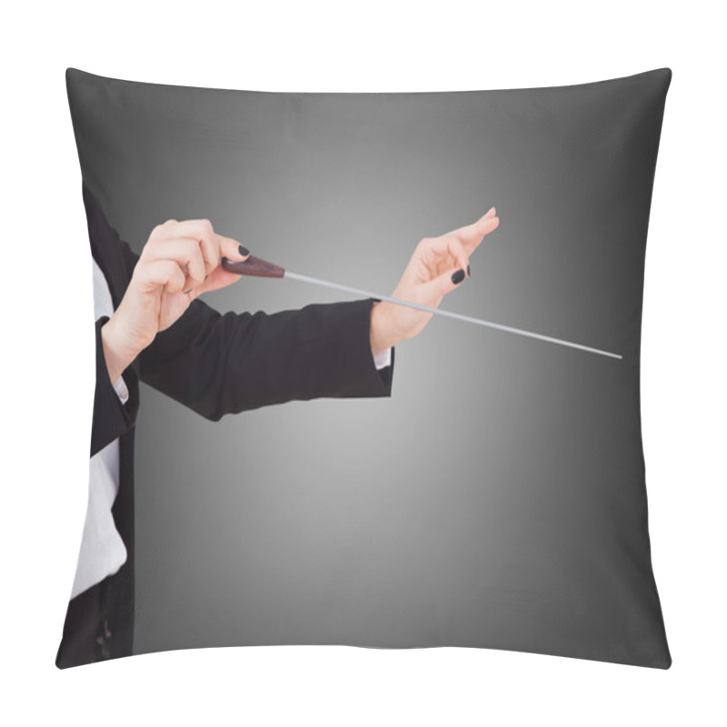 Personality  Female Music Conductor's Hands Pillow Covers