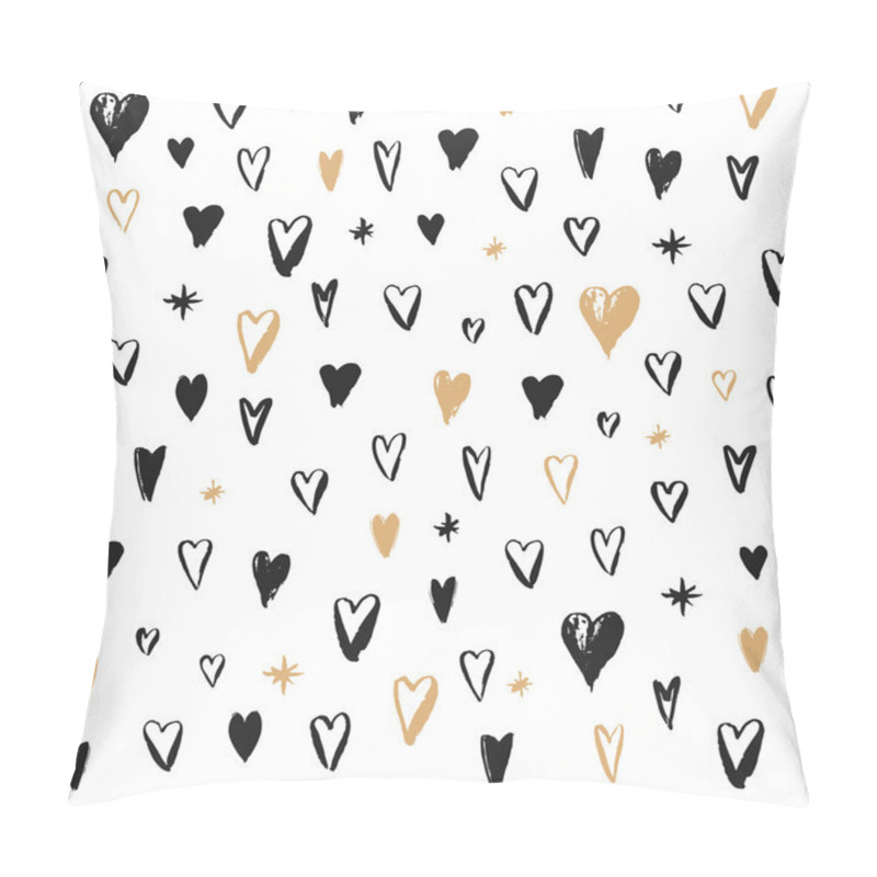 Personality  Seamless Hand Drawn Pattern Pillow Covers