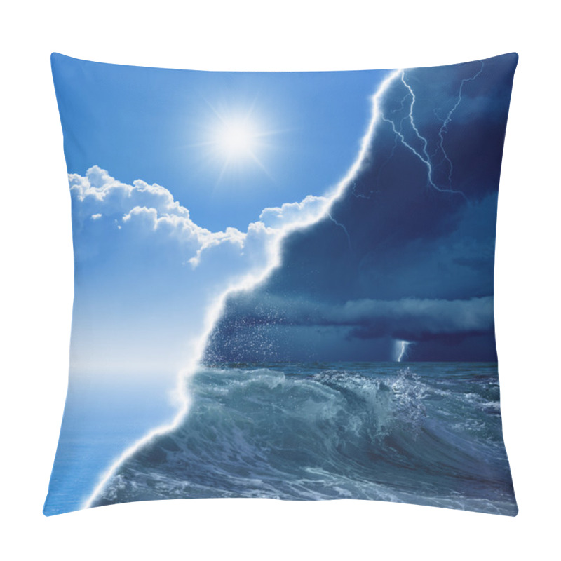 Personality  Weather Forecast Pillow Covers