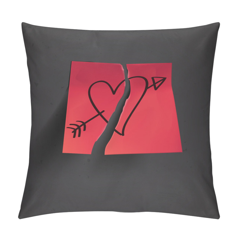 Personality  Don't Break My Heart Pillow Covers