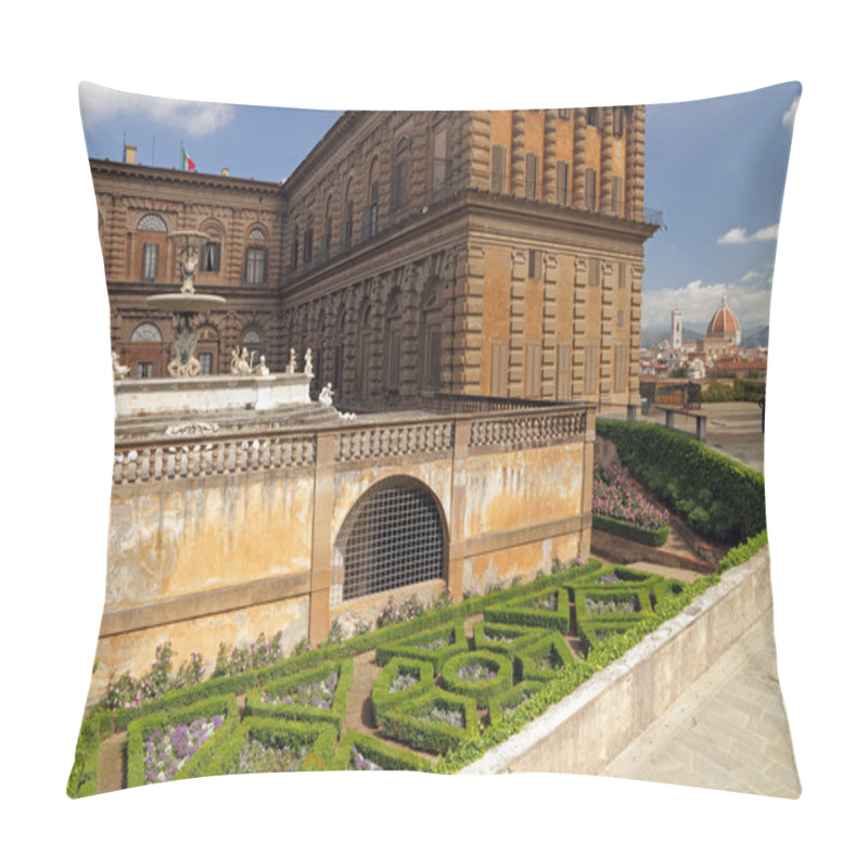 Personality  Entrance To The Boboli Gardens Pillow Covers